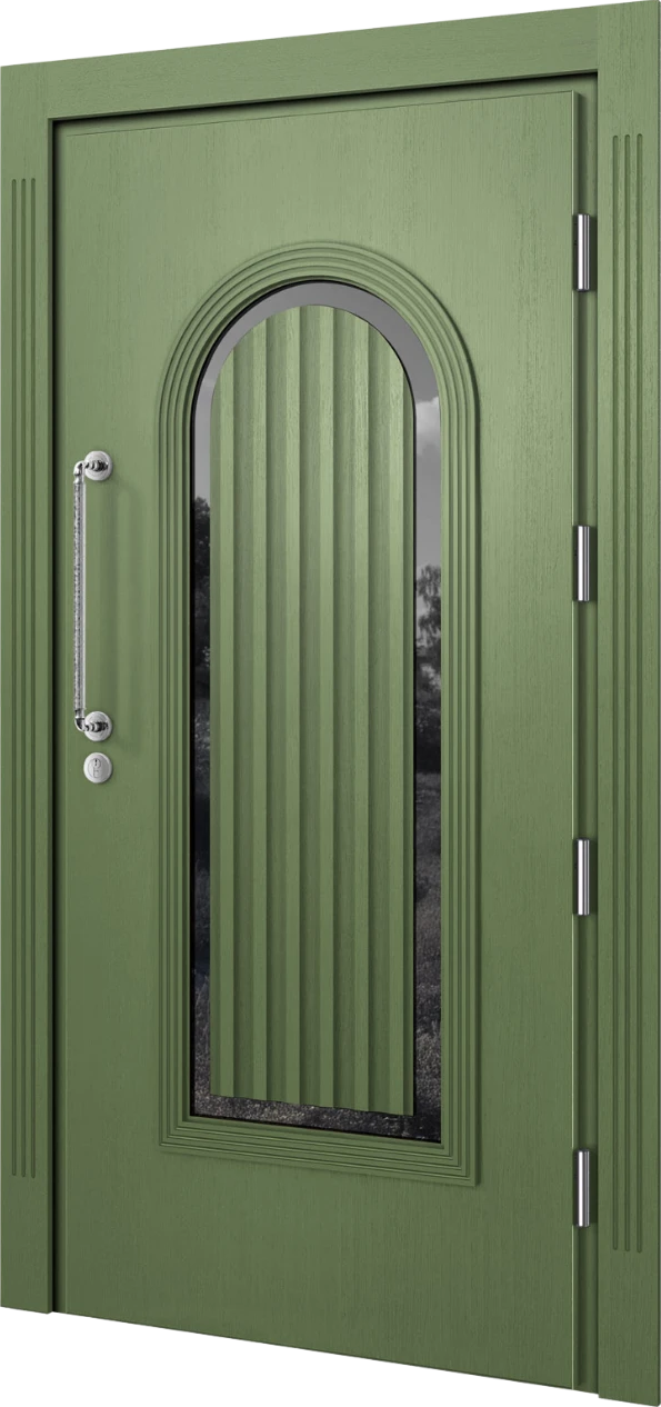 Drzwi zew. drewniane Barański Elegant DB 763